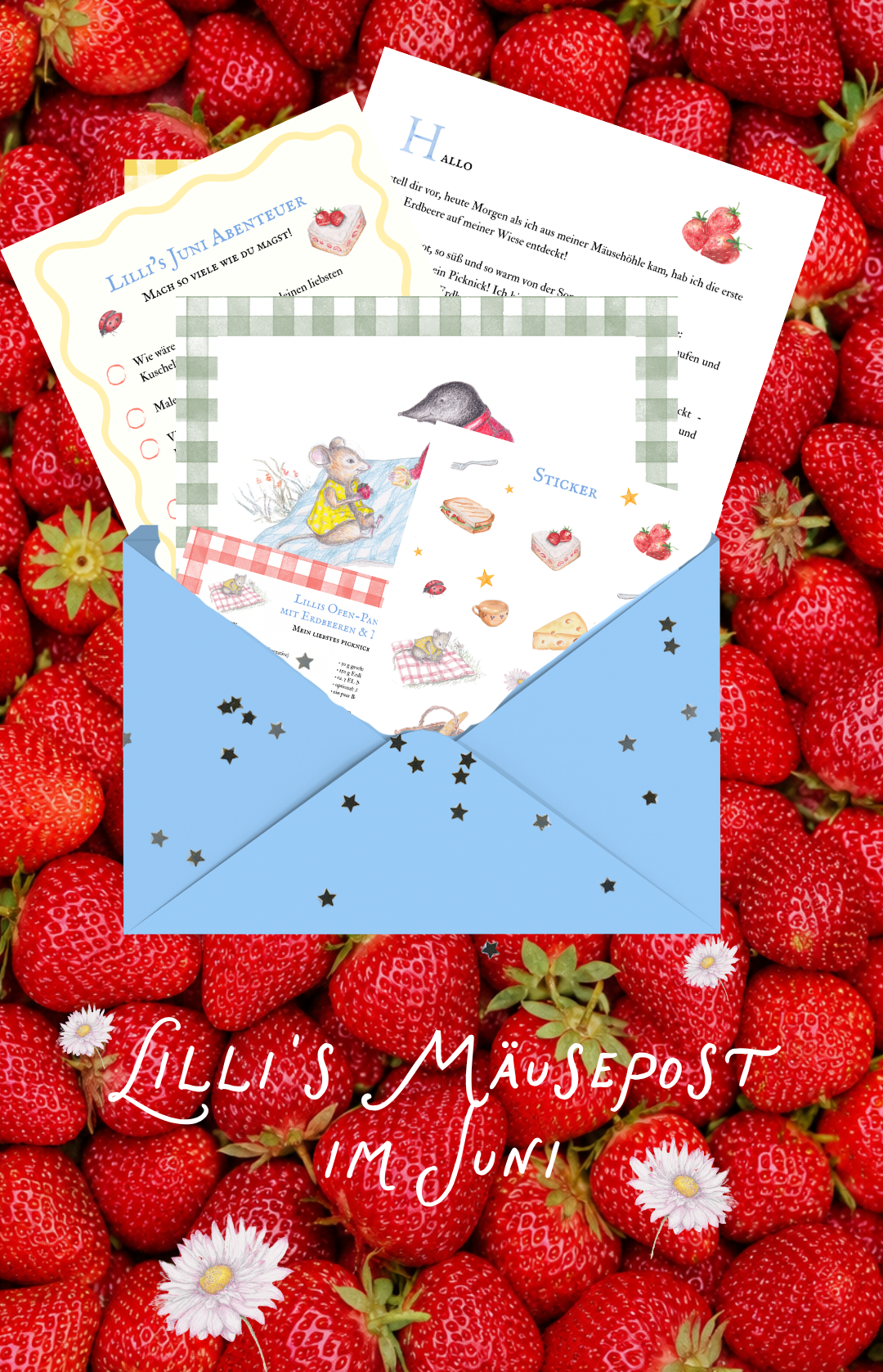 Lilli's Mäusepost - Monatlicher Briefclub für Kinder